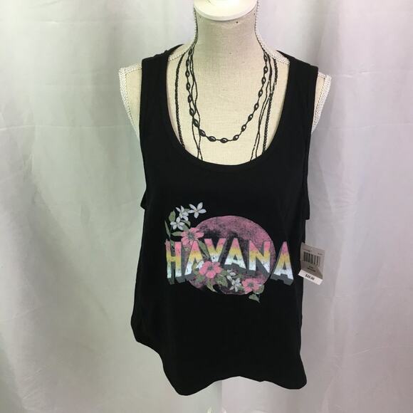 Youth in Revolt Havana Tank Top Black Medium - Picture 3 of 11